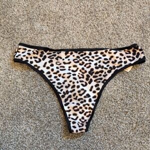 Victoria's Secret Leopard Print Thong